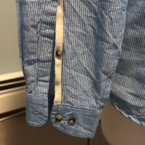 Blue button down Casual Shirt - Picture 4 of 8